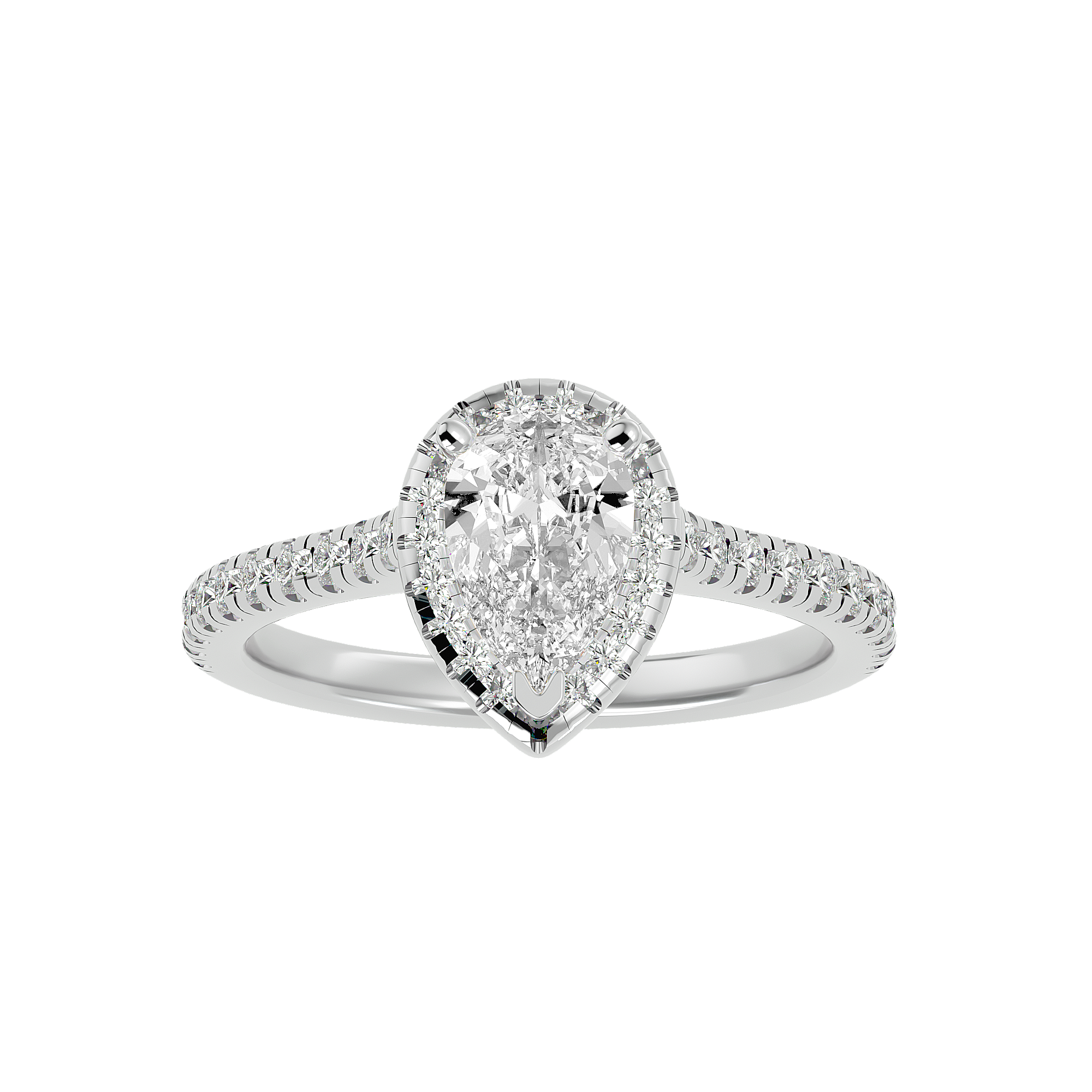 Natalia Diamond Halo Ring