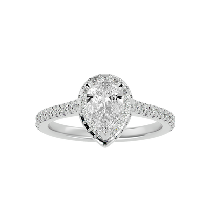 Natalia Diamond Halo Ring