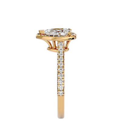 Natalia Diamond Halo Ring