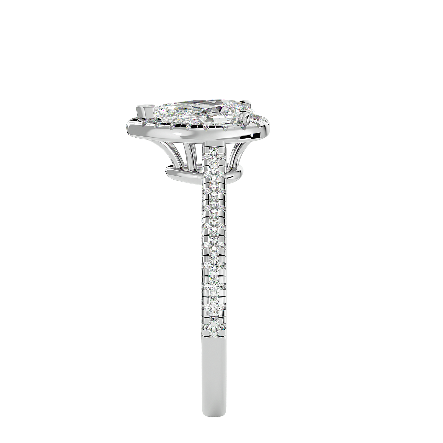 Natalia Diamond Halo Ring