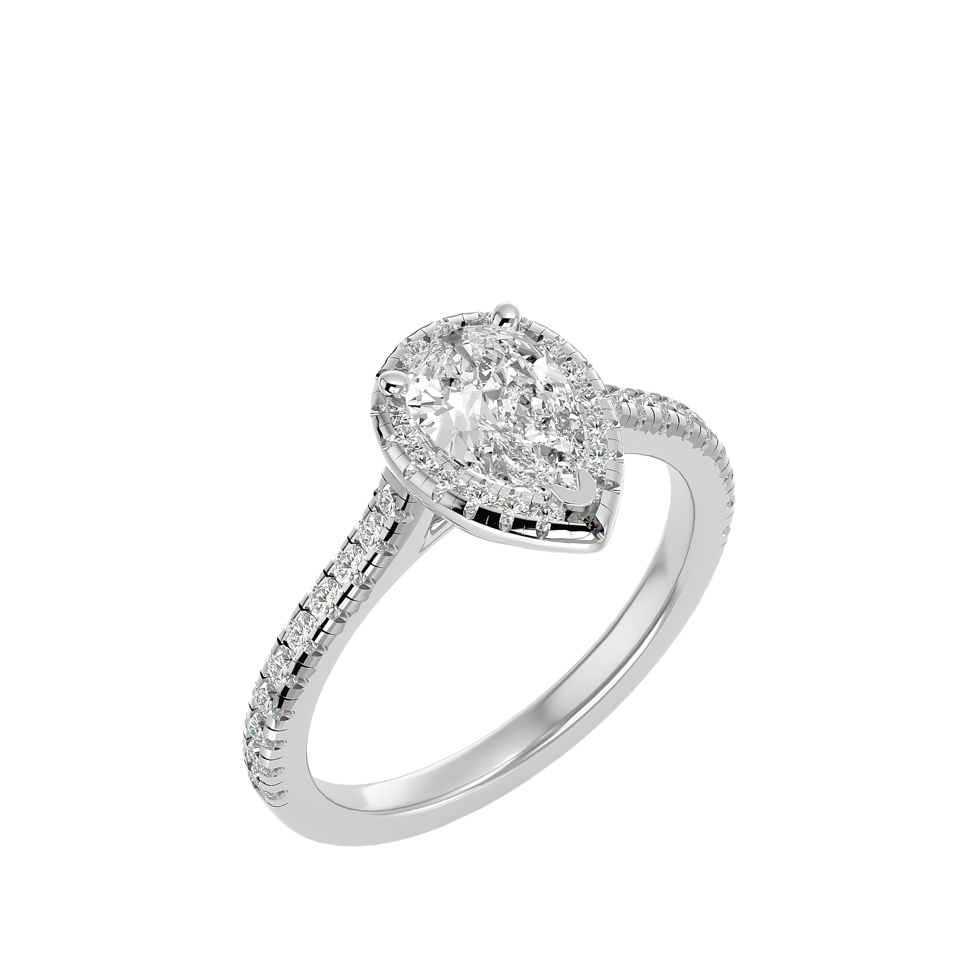 Natalia Diamond Halo Ring