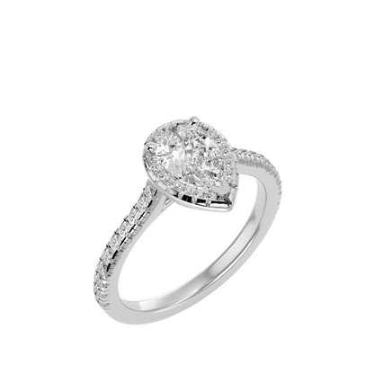 Natalia Diamond Halo Ring