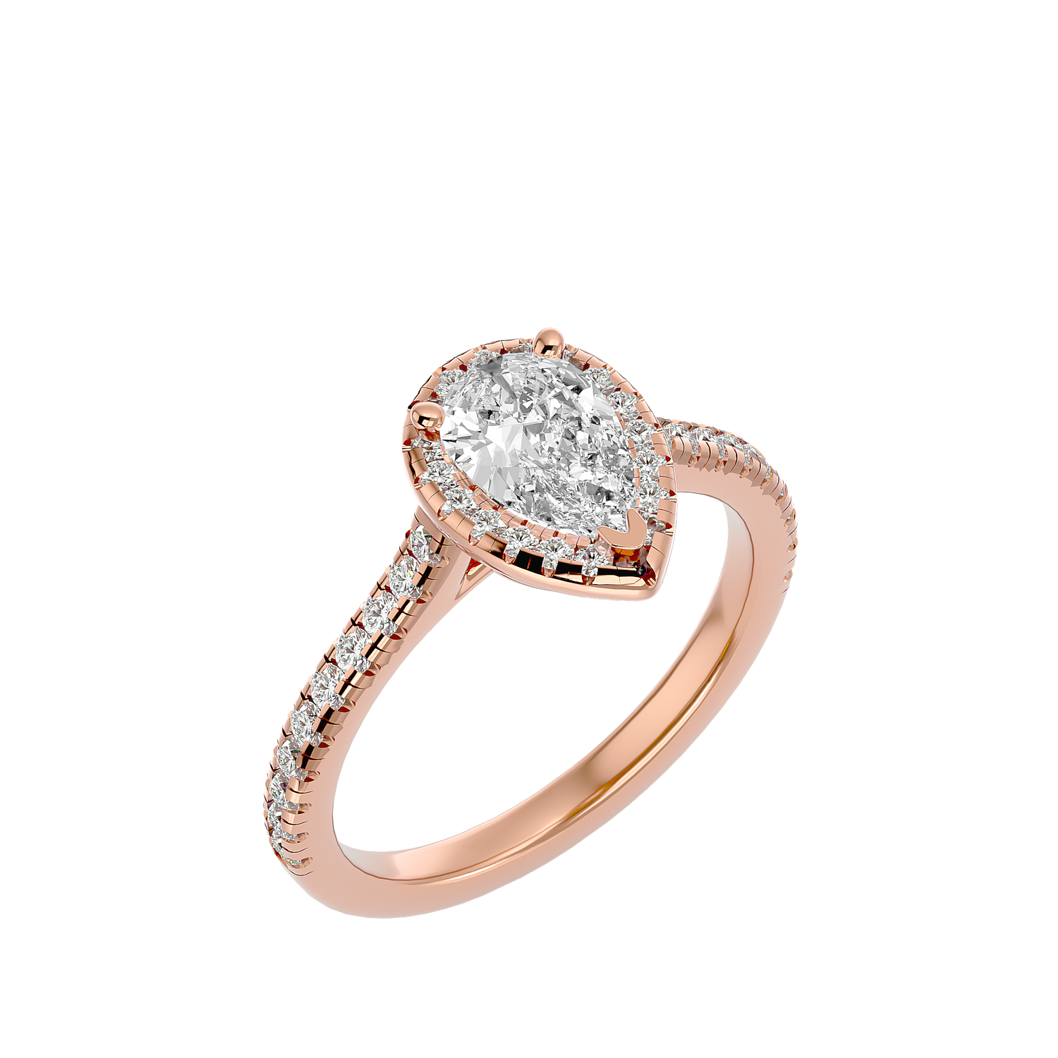 Natalia Diamond Halo Ring