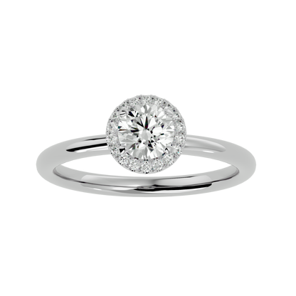 Grace Diamond Halo Ring