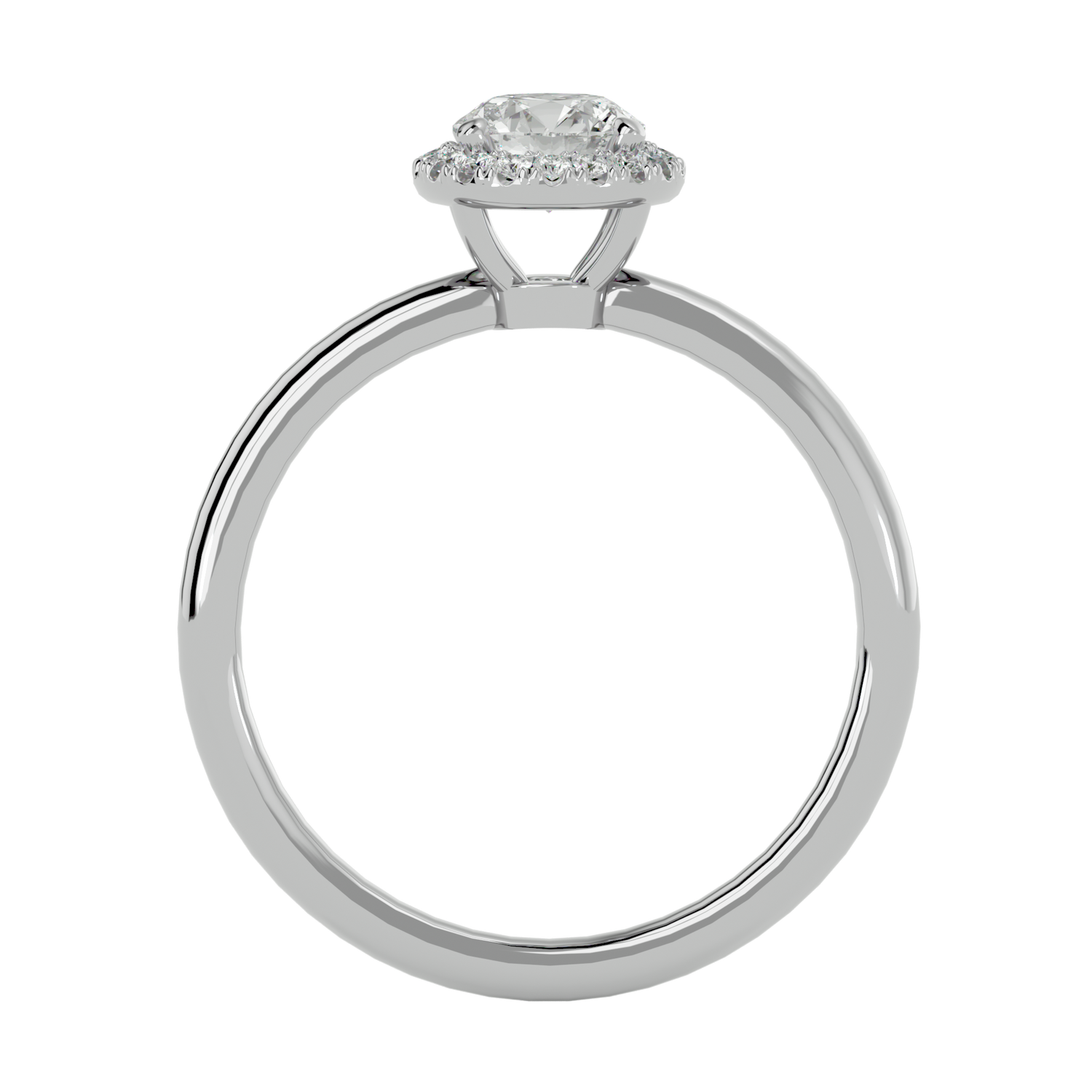 Grace Diamond Halo Ring