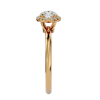 Grace Diamond Halo Ring