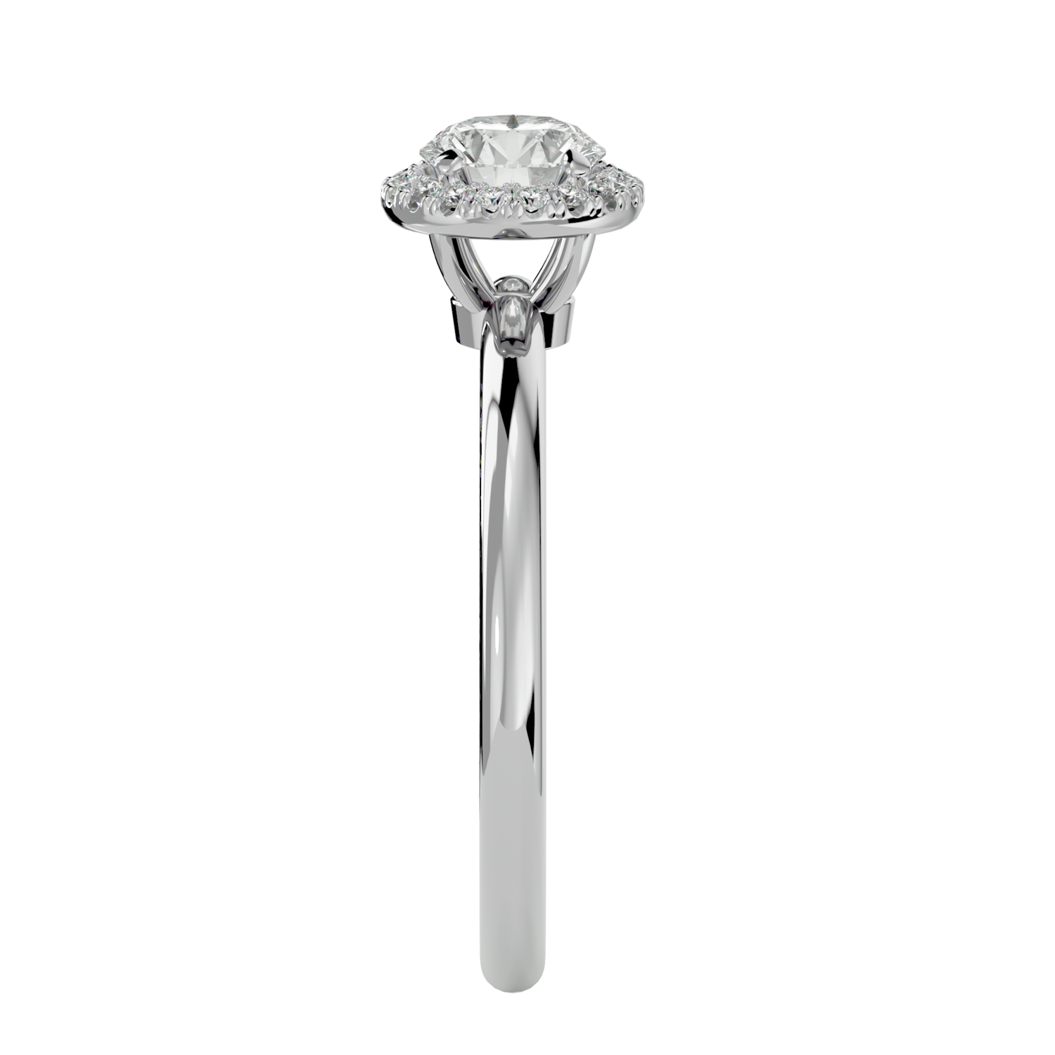 Grace Diamond Halo Ring