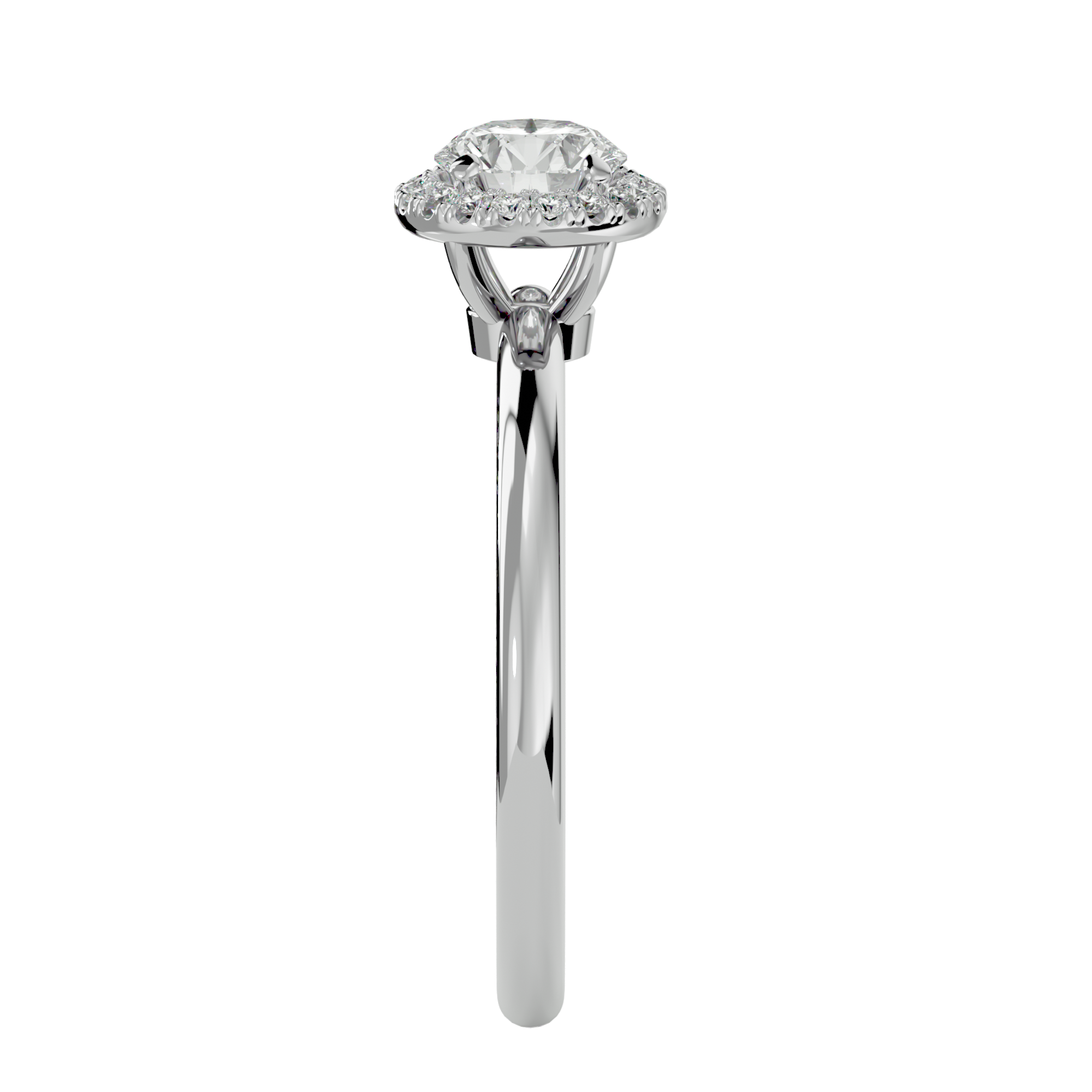 Grace Diamond Halo Ring