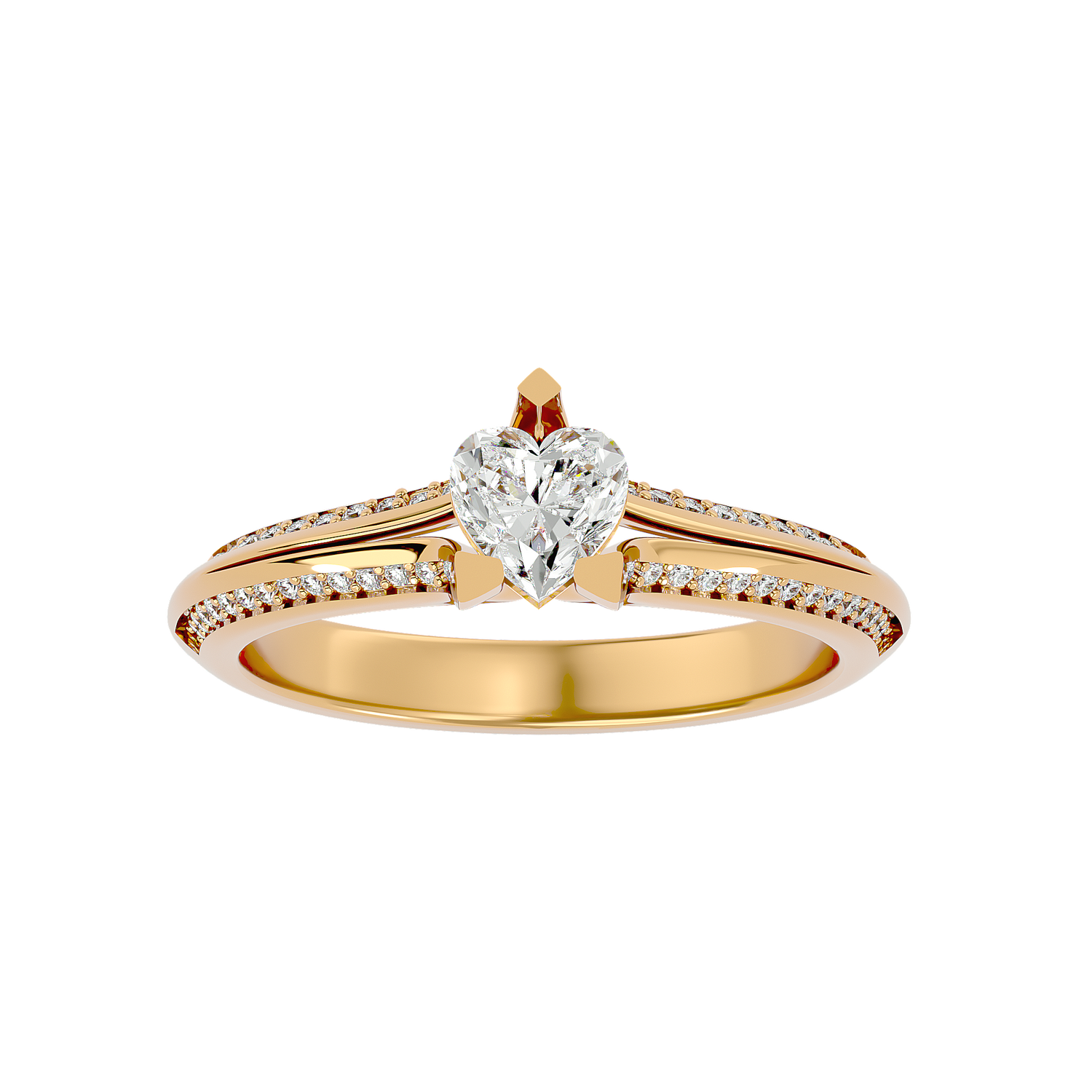 Vivienne Diamond Solitaire Ladies Ring