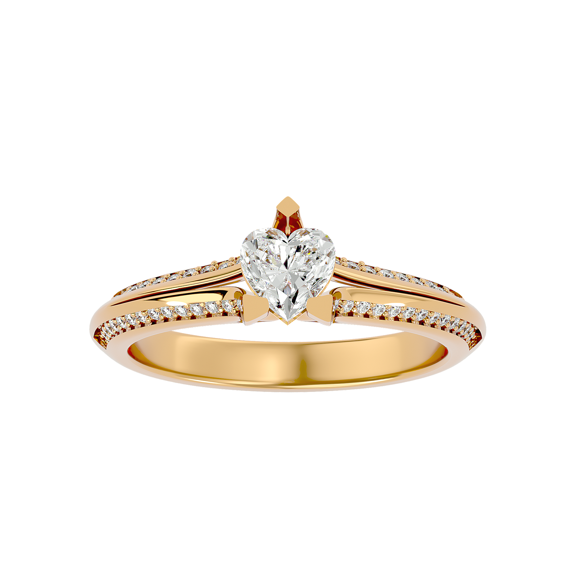 Vivienne Diamond Solitaire Ladies Ring