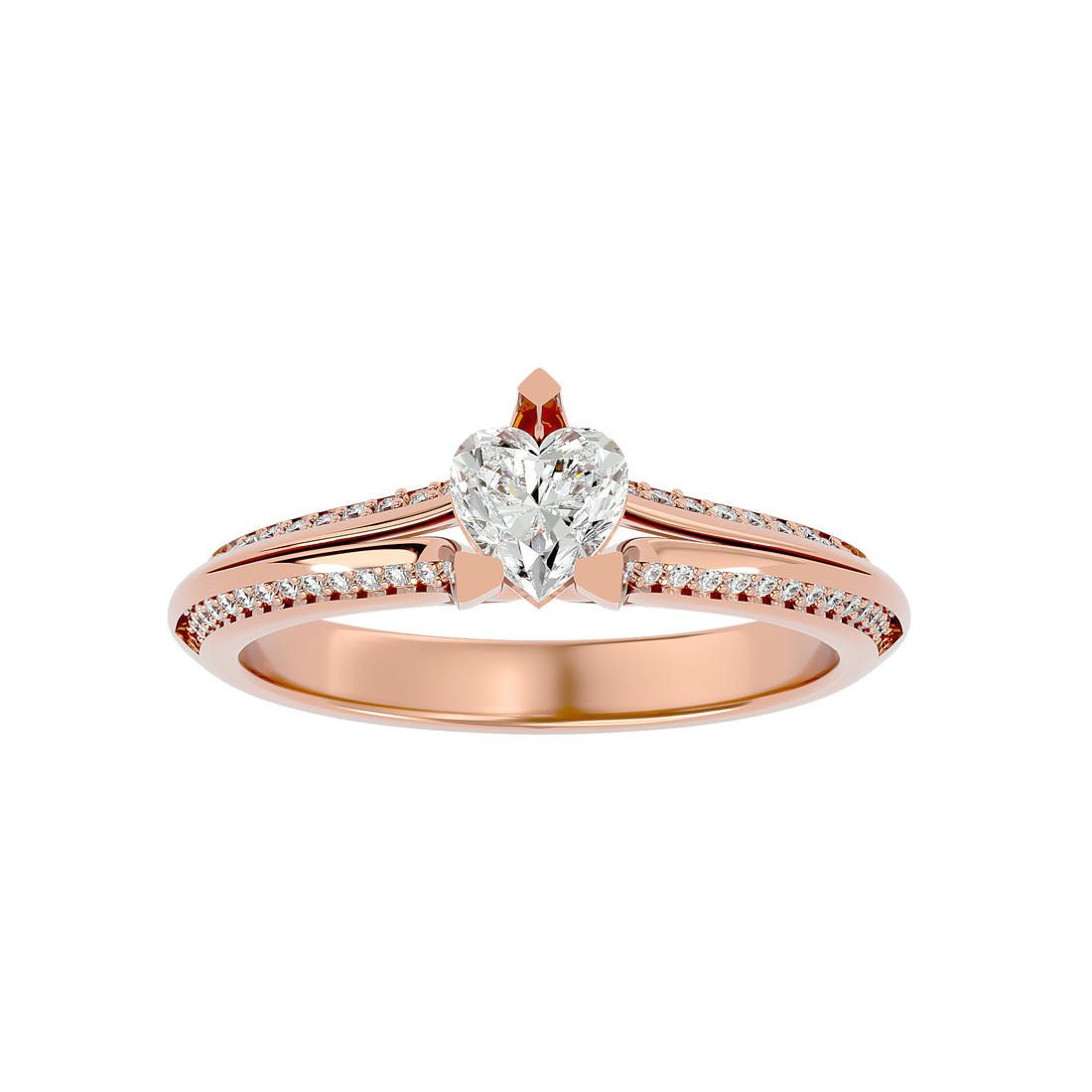 Vivienne Diamond Solitaire Ladies Ring