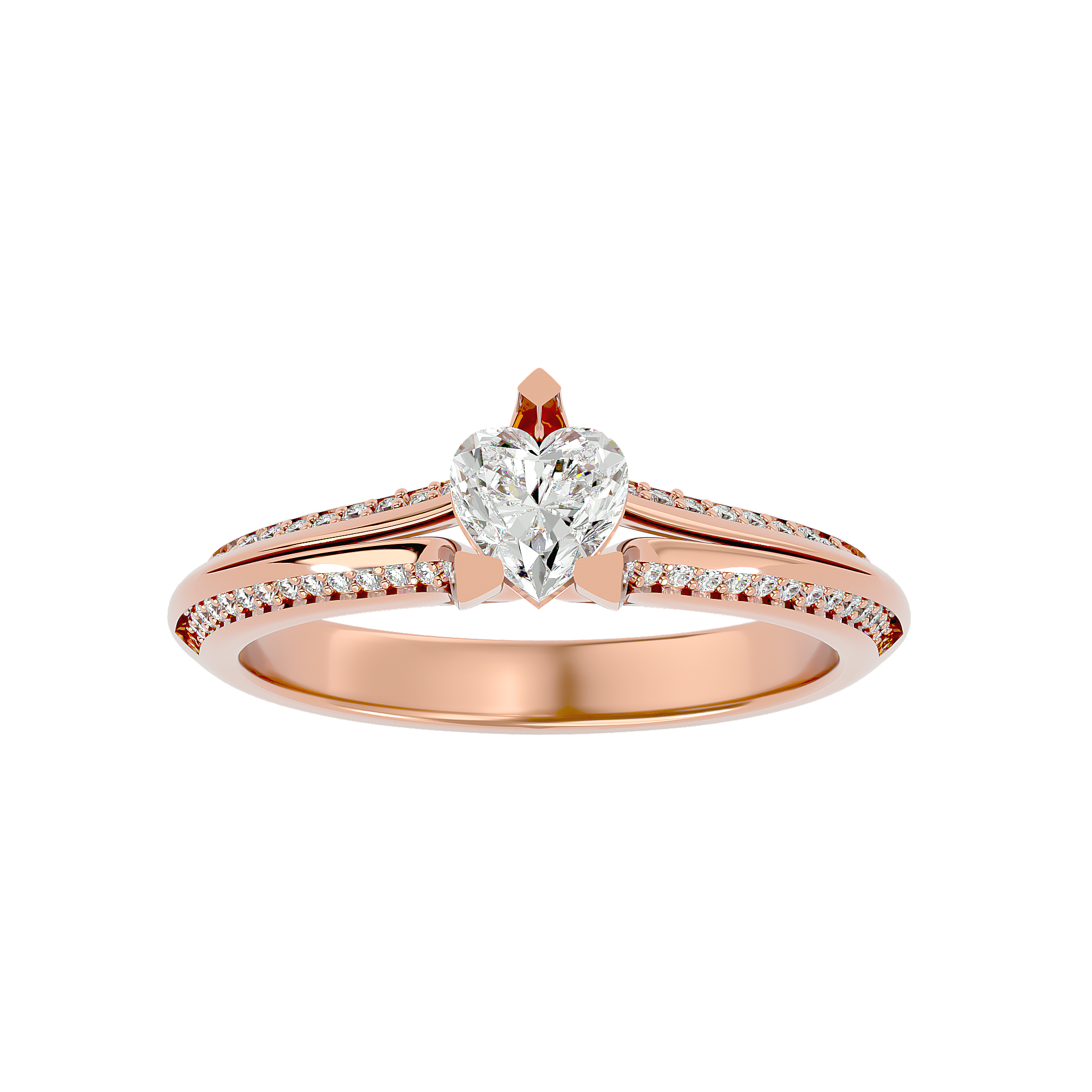 Vivienne Diamond Solitaire Ladies Ring