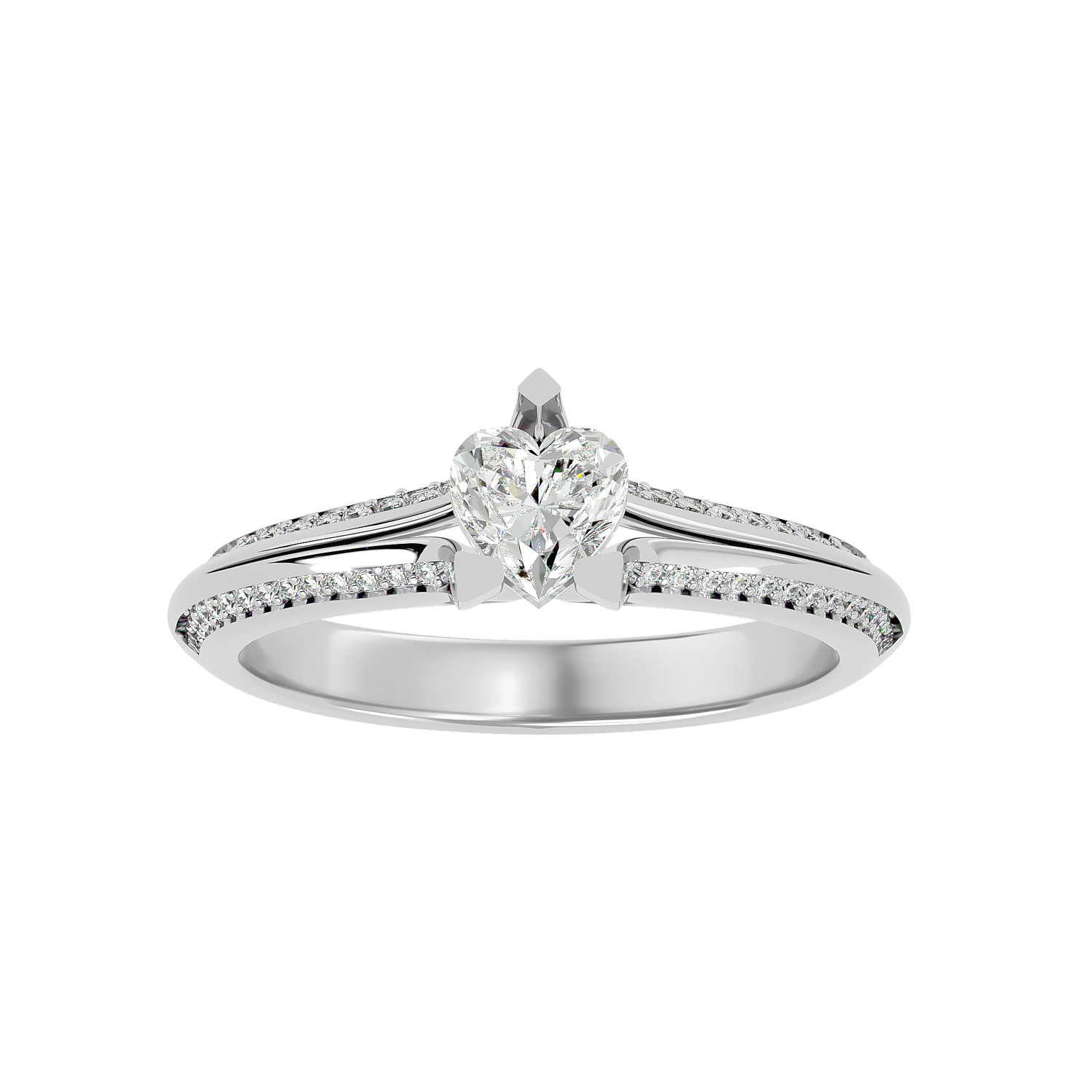 Vivienne Diamond Solitaire Ladies Ring