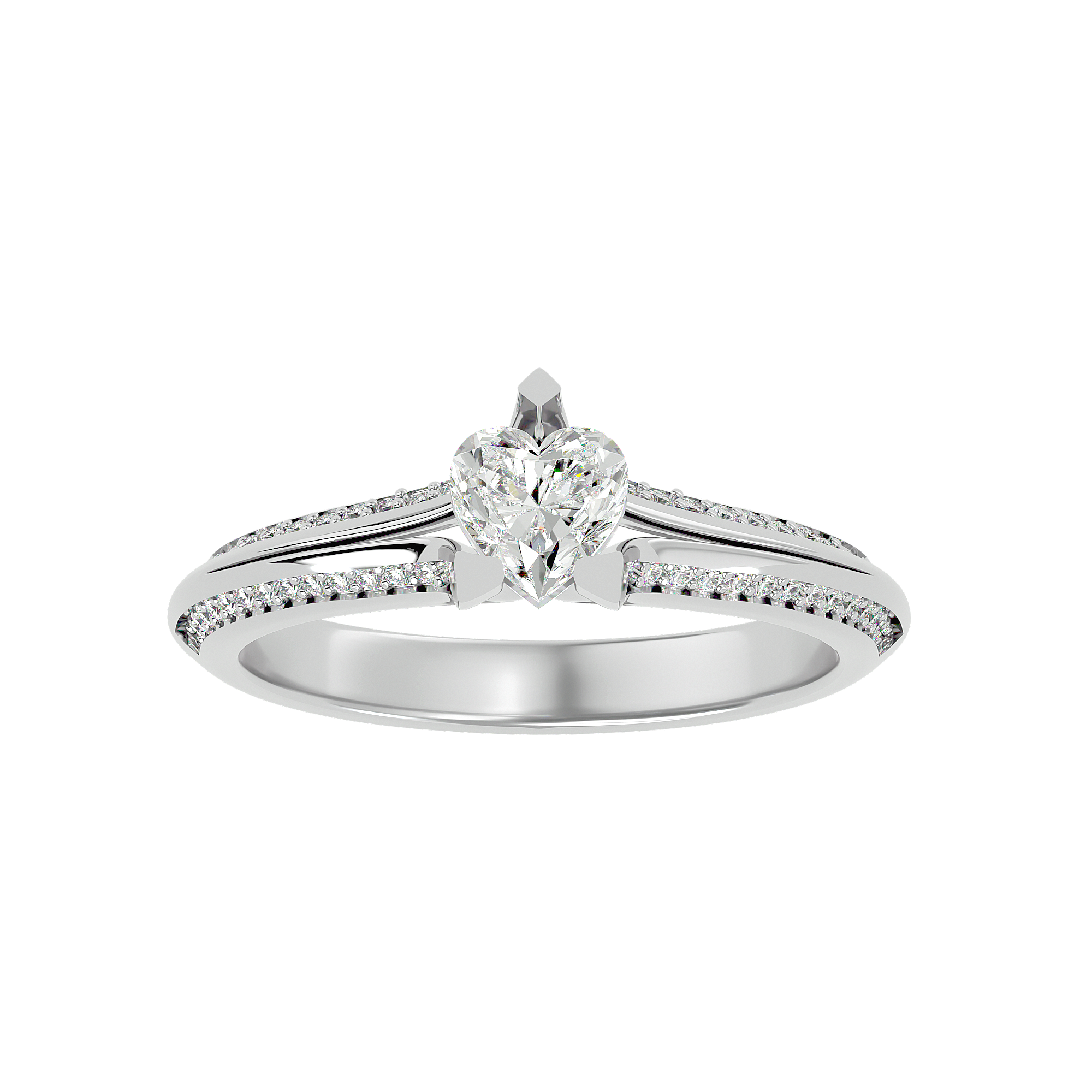 Vivienne Diamond Solitaire Ladies Ring