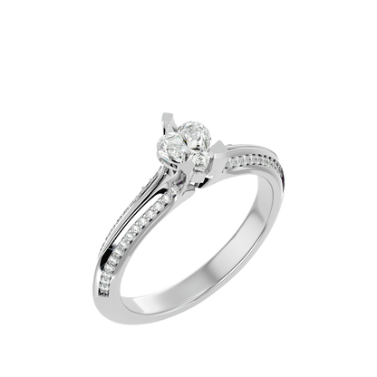 Vivienne Diamond Solitaire Ladies Ring