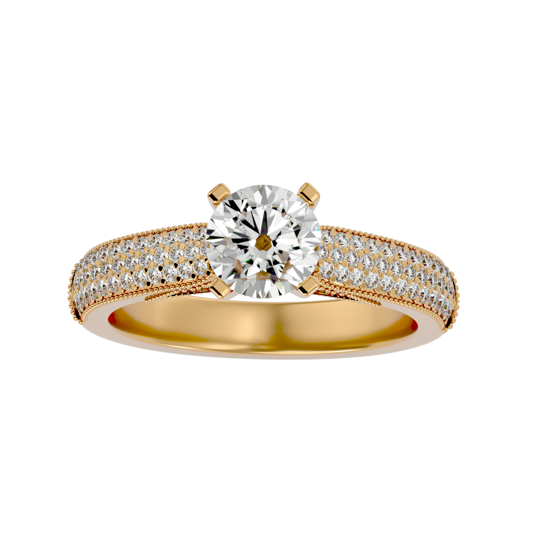 Alexandra  Diamond Solitaire Ladies Ring