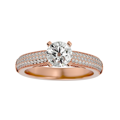 Alexandra  Diamond Solitaire Ladies Ring