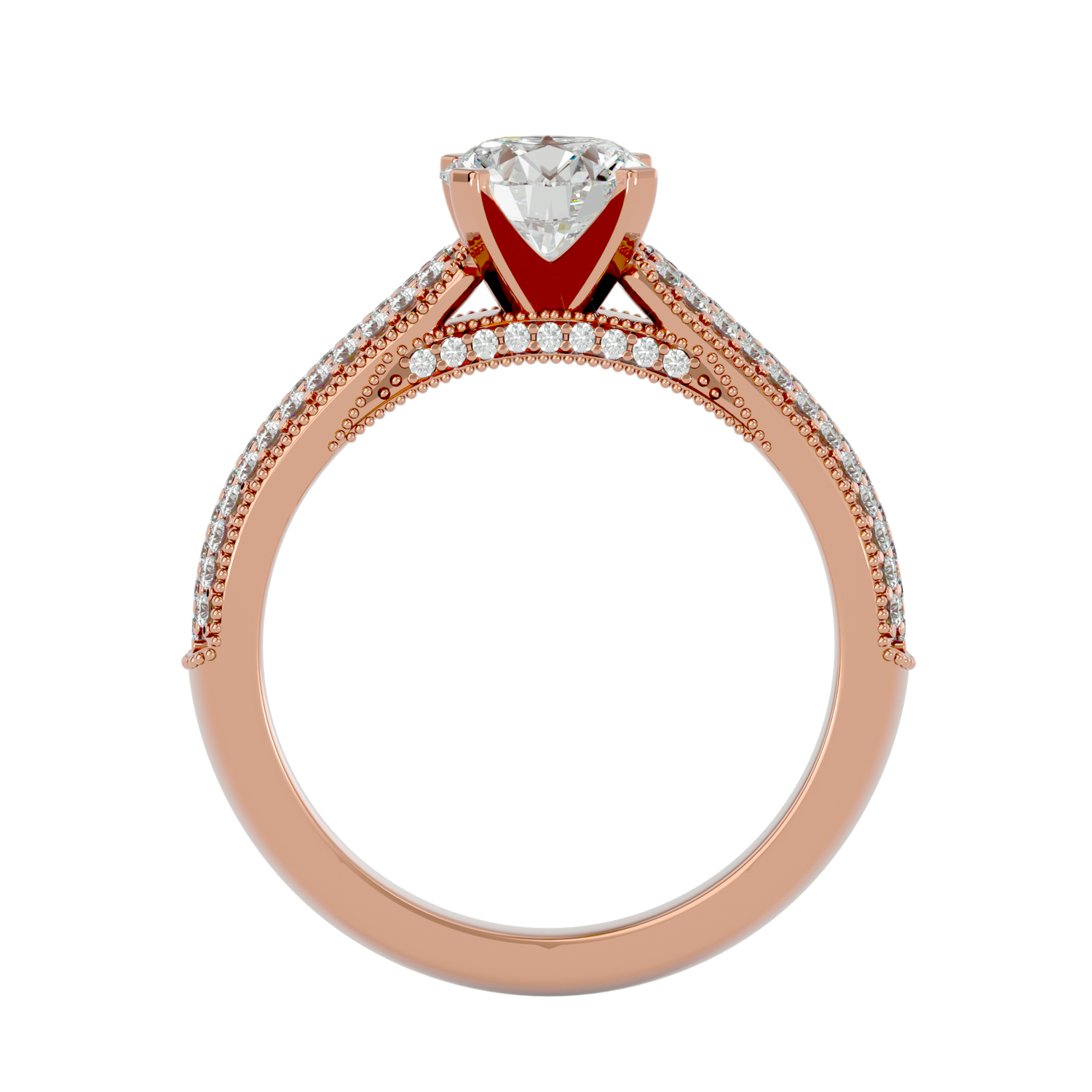 Alexandra  Diamond Solitaire Ladies Ring