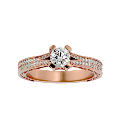 Samantha Diamond Solitaire Ladies Ring