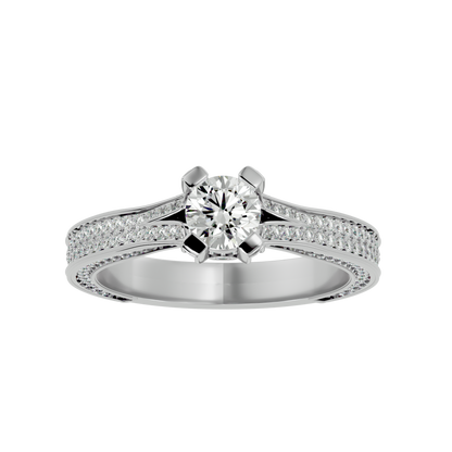 Samantha Diamond Solitaire Ladies Ring