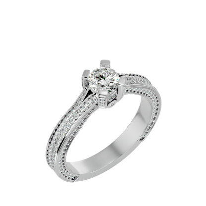 Samantha Diamond Solitaire Ladies Ring