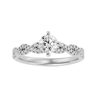 Allegra Diamond Solitaire Ladies Ring