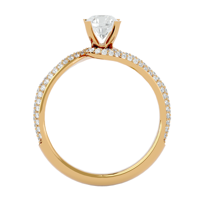 Anais Diamond Solitaire Ladies Ring