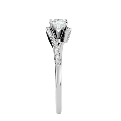 Annabelle Diamond Solitaire Ladies Ring