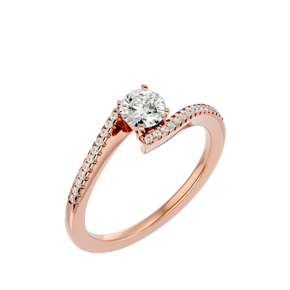 Annabelle Diamond Solitaire Ladies Ring