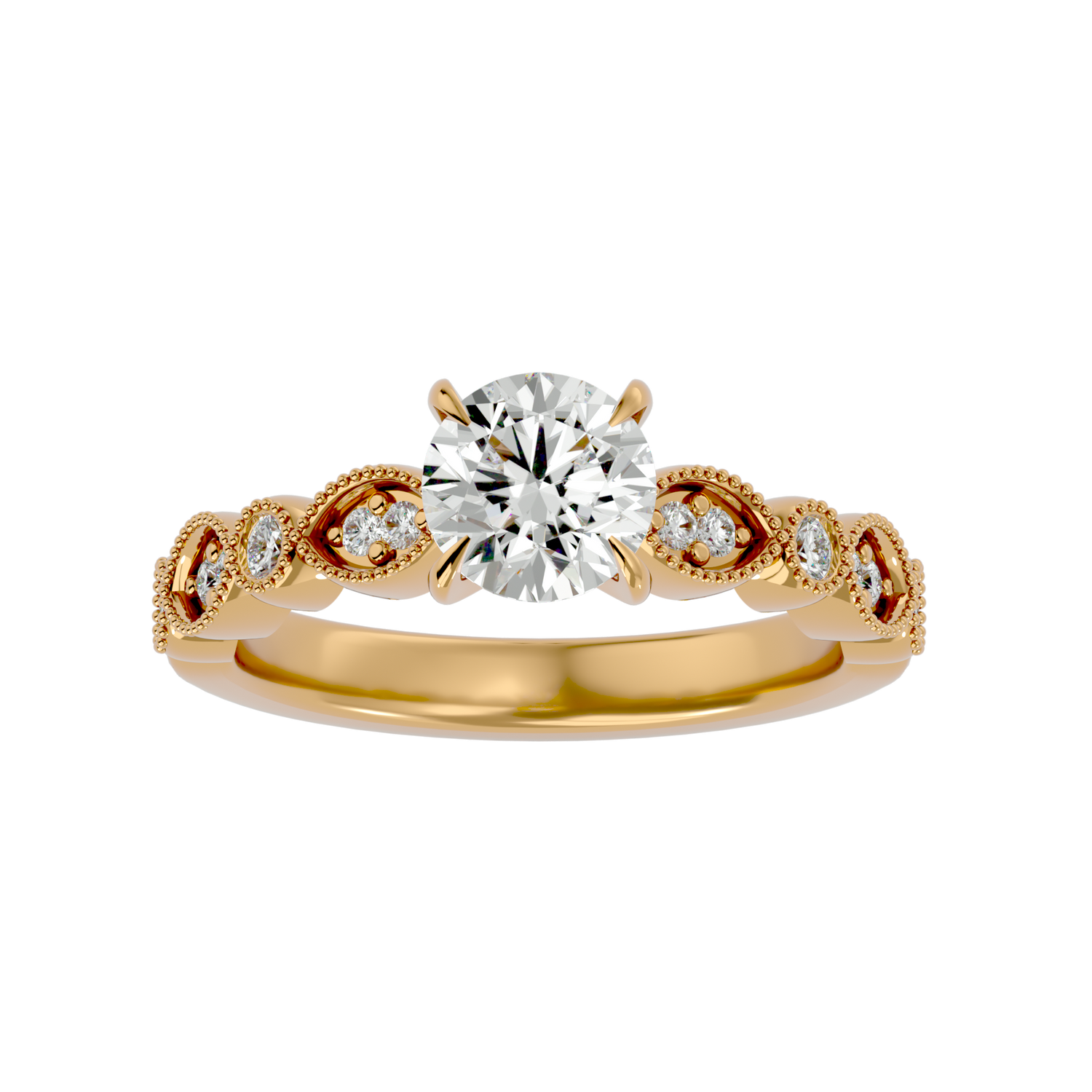 Angelica Diamond Solitaire Ladies Ring