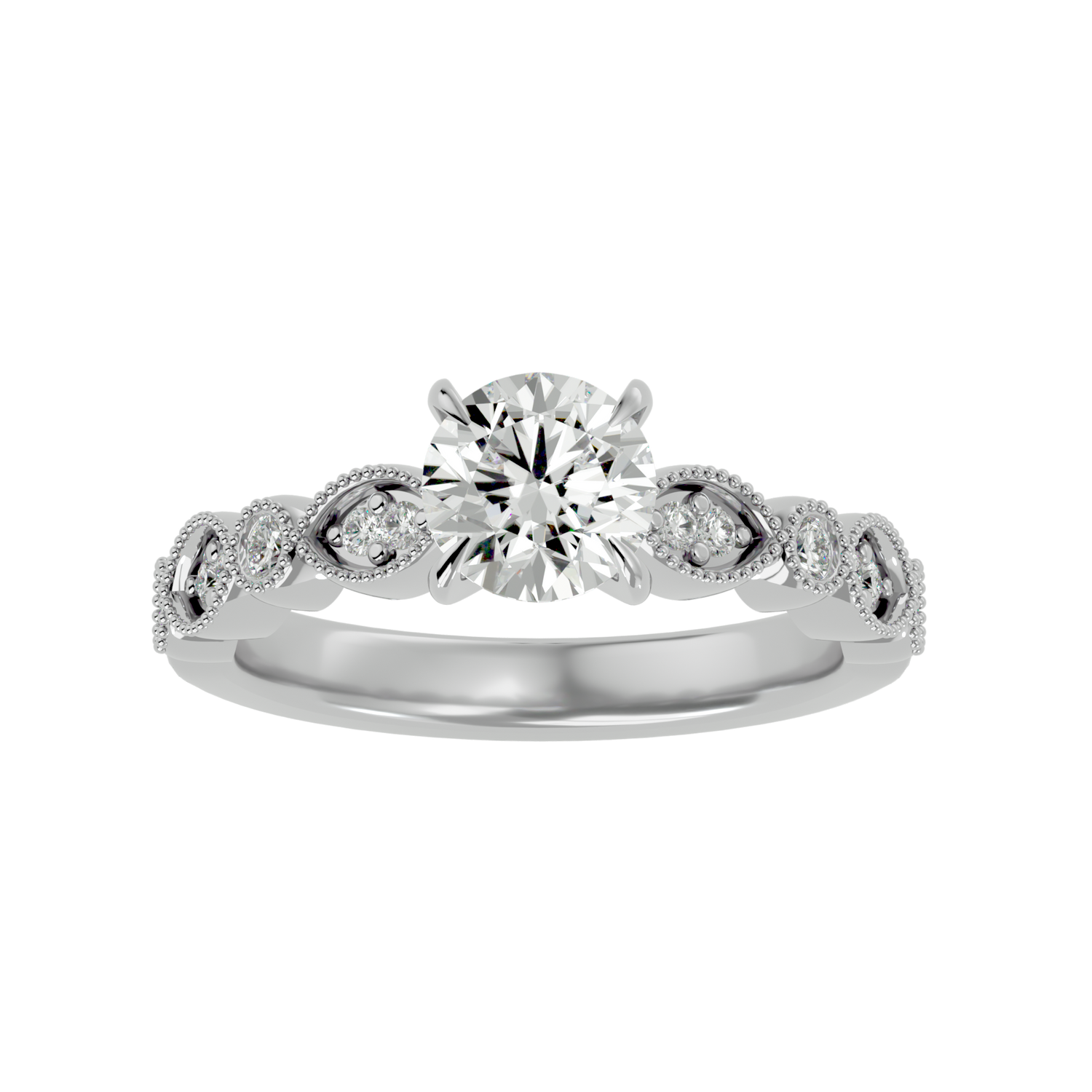 Angelica Diamond Solitaire Ladies Ring