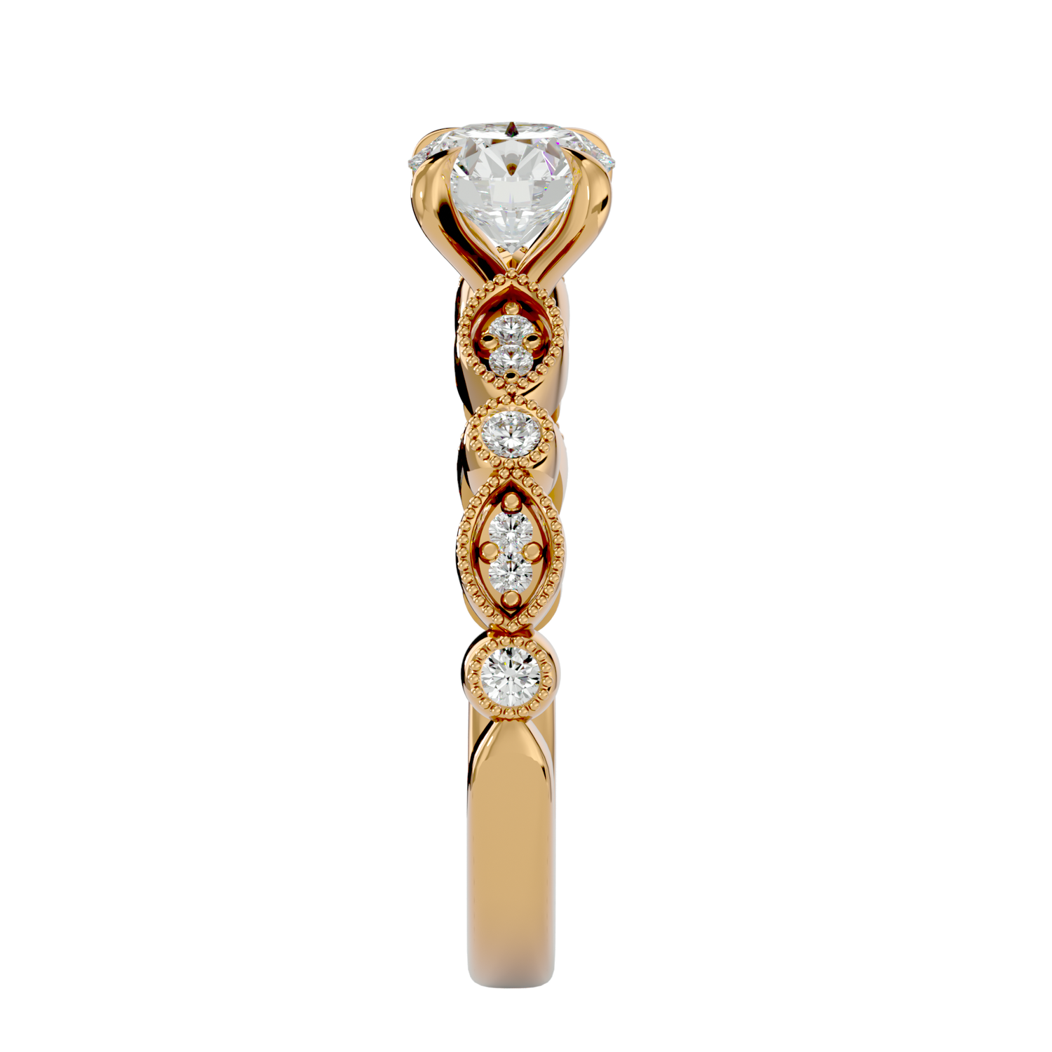 Angelica Diamond Solitaire Ladies Ring