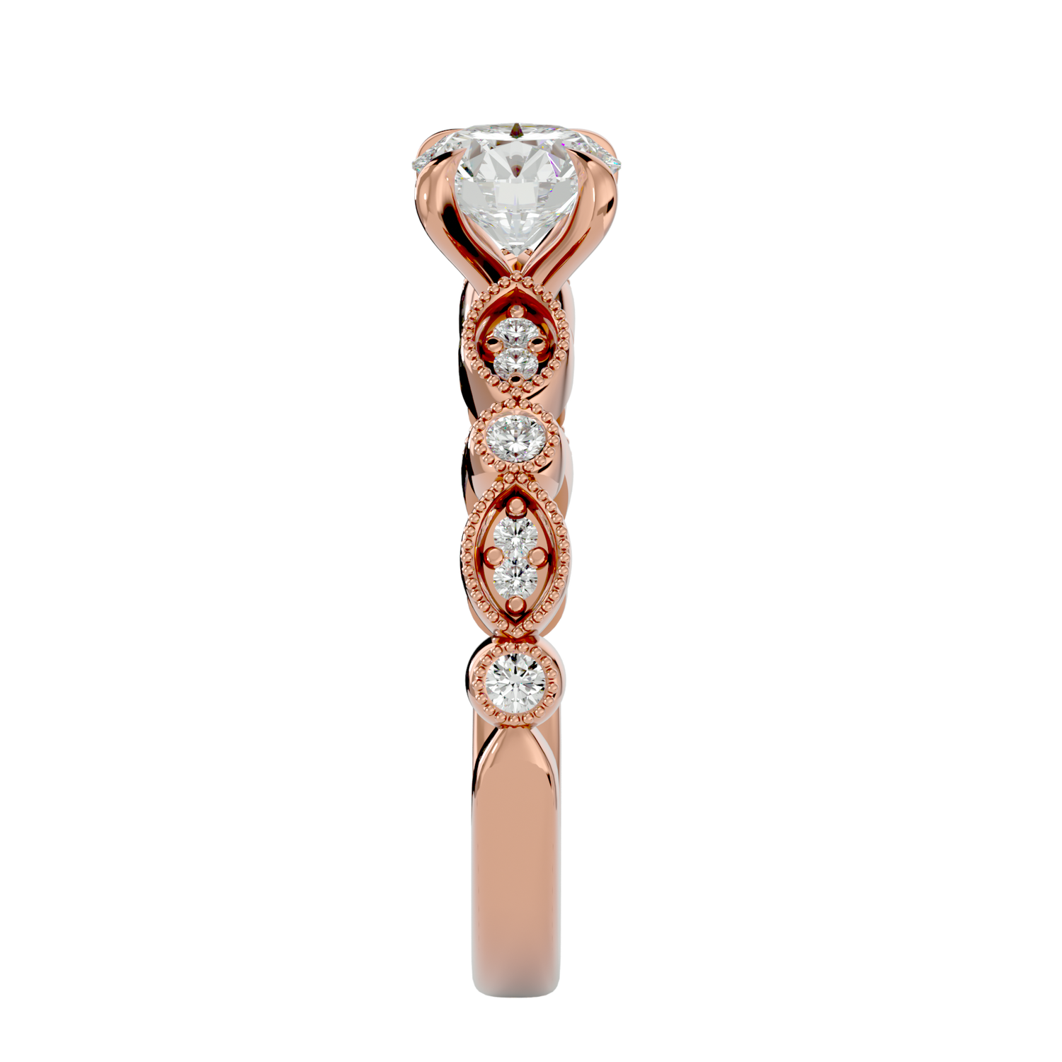 Angelica Diamond Solitaire Ladies Ring