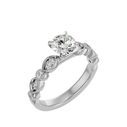 Angelica Diamond Solitaire Ladies Ring