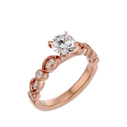 Angelica Diamond Solitaire Ladies Ring