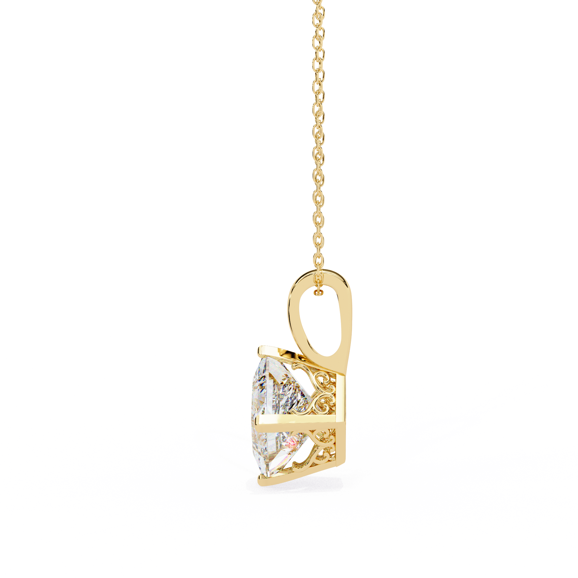 Irene Diamond Pendant