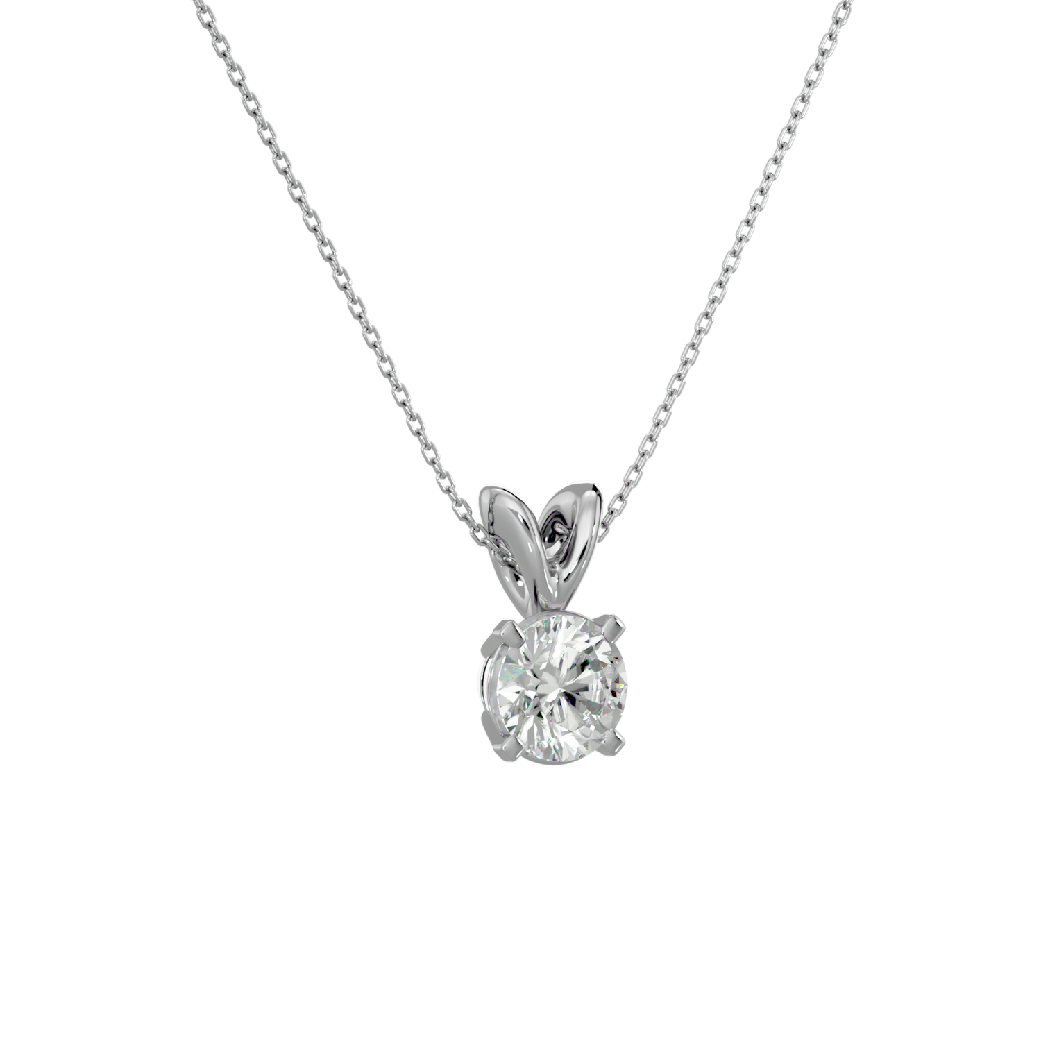 Katniss  Diamond Pendant