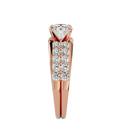 Antoinette Diamond Solitaire Ladies Ring