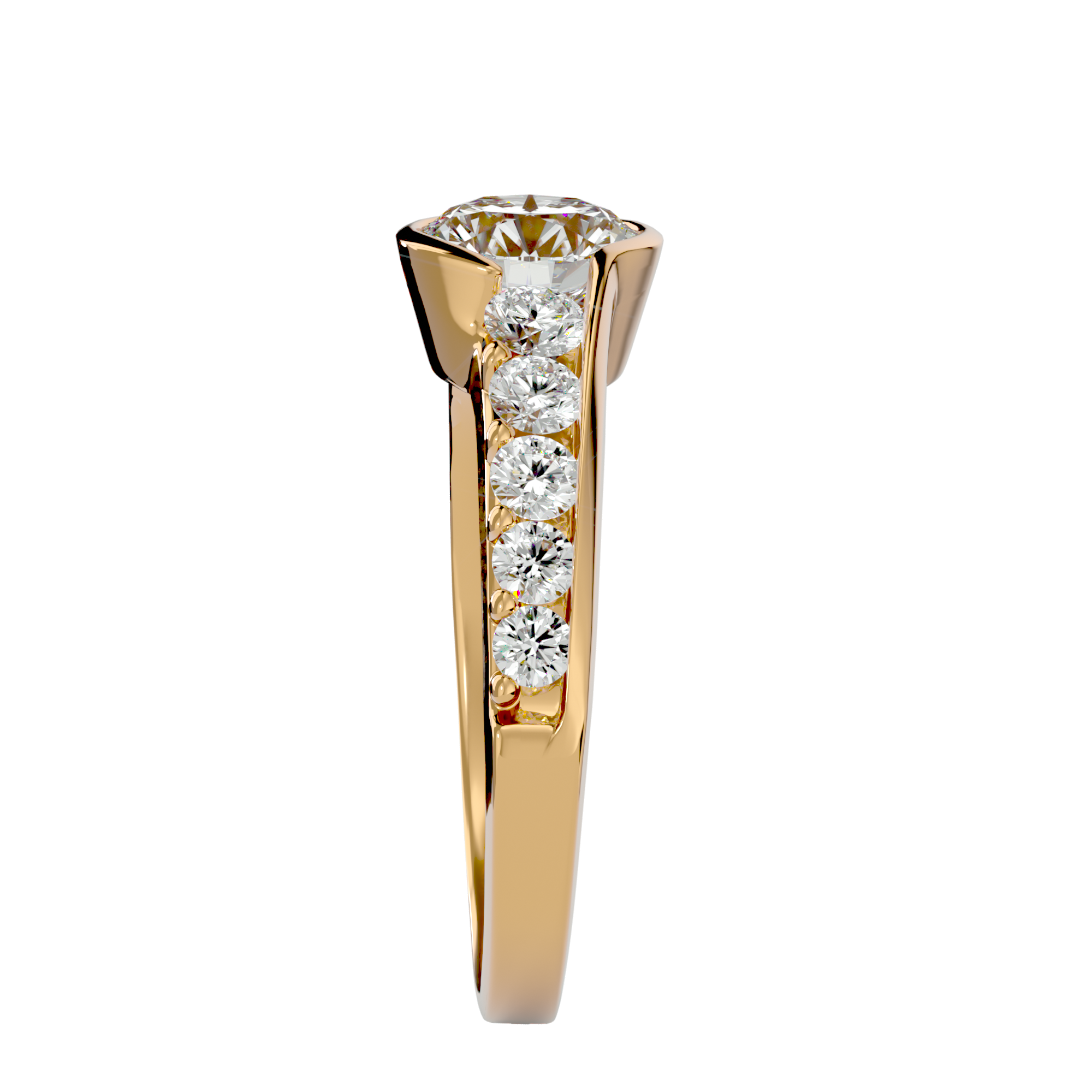 Aurelia Diamond Solitaire Ladies Ring