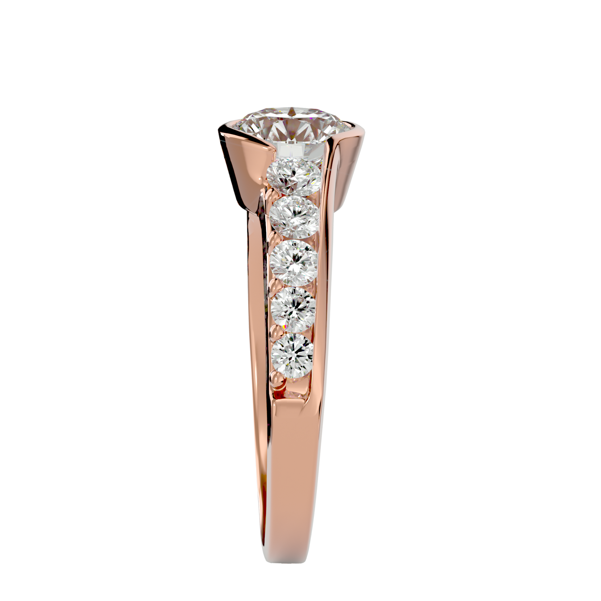 Aurelia Diamond Solitaire Ladies Ring