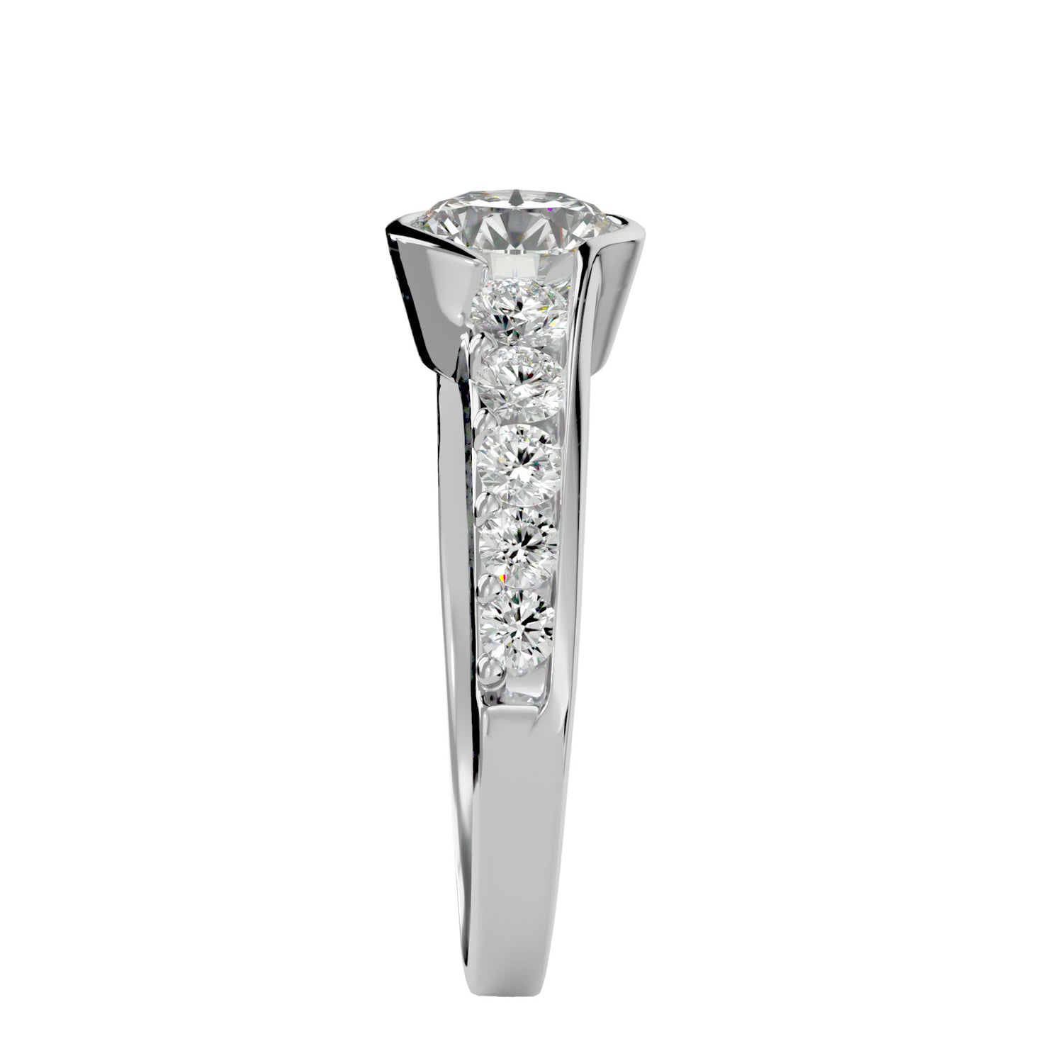 Aurelia Diamond Solitaire Ladies Ring