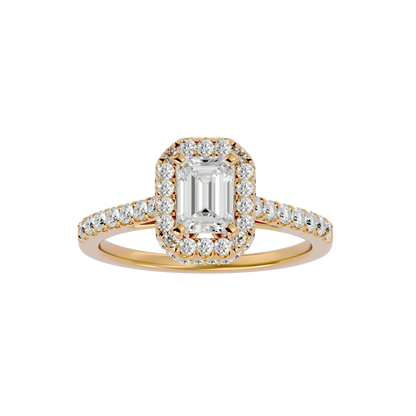 Fiorella Diamond Halo Ring