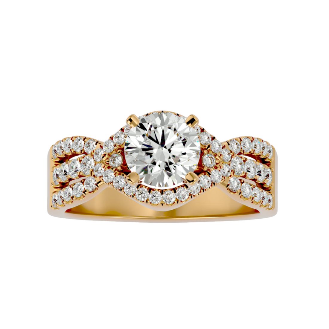 Beatrice Diamond Solitaire Ladies Ring