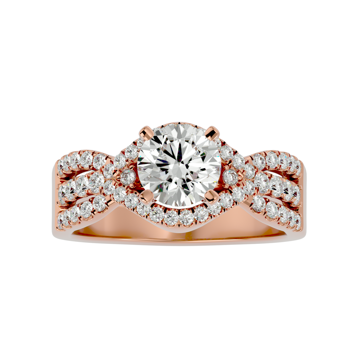 Beatrice Diamond Solitaire Ladies Ring