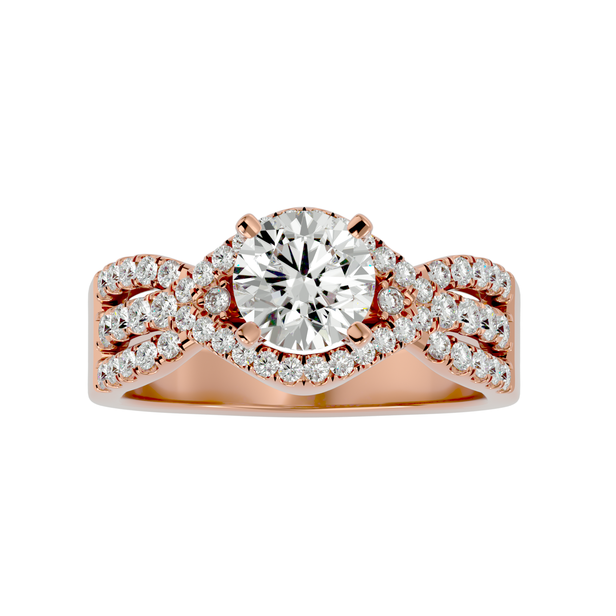 Beatrice Diamond Solitaire Ladies Ring