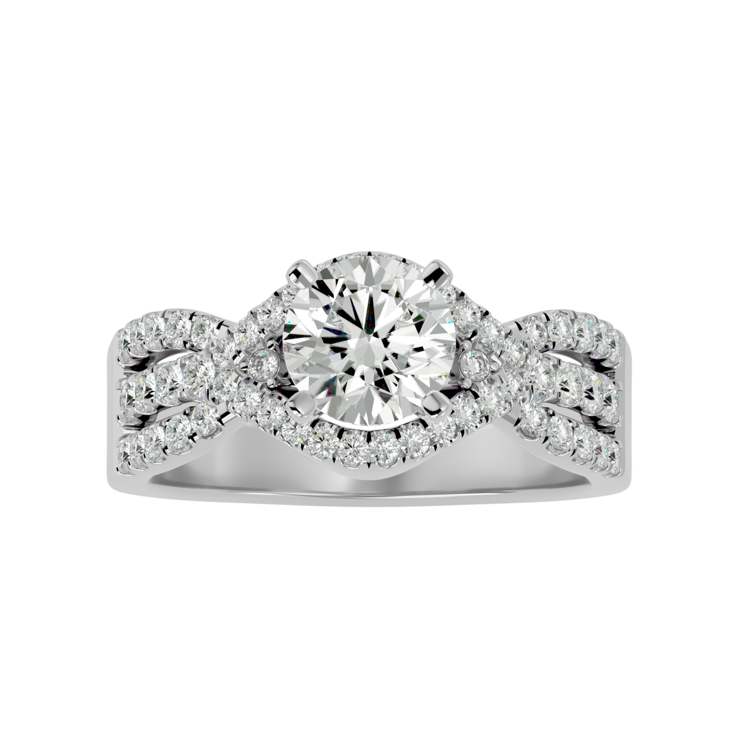 Beatrice Diamond Solitaire Ladies Ring