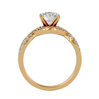 Beatrice Diamond Solitaire Ladies Ring