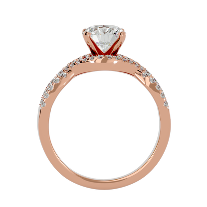 Beatrice Diamond Solitaire Ladies Ring