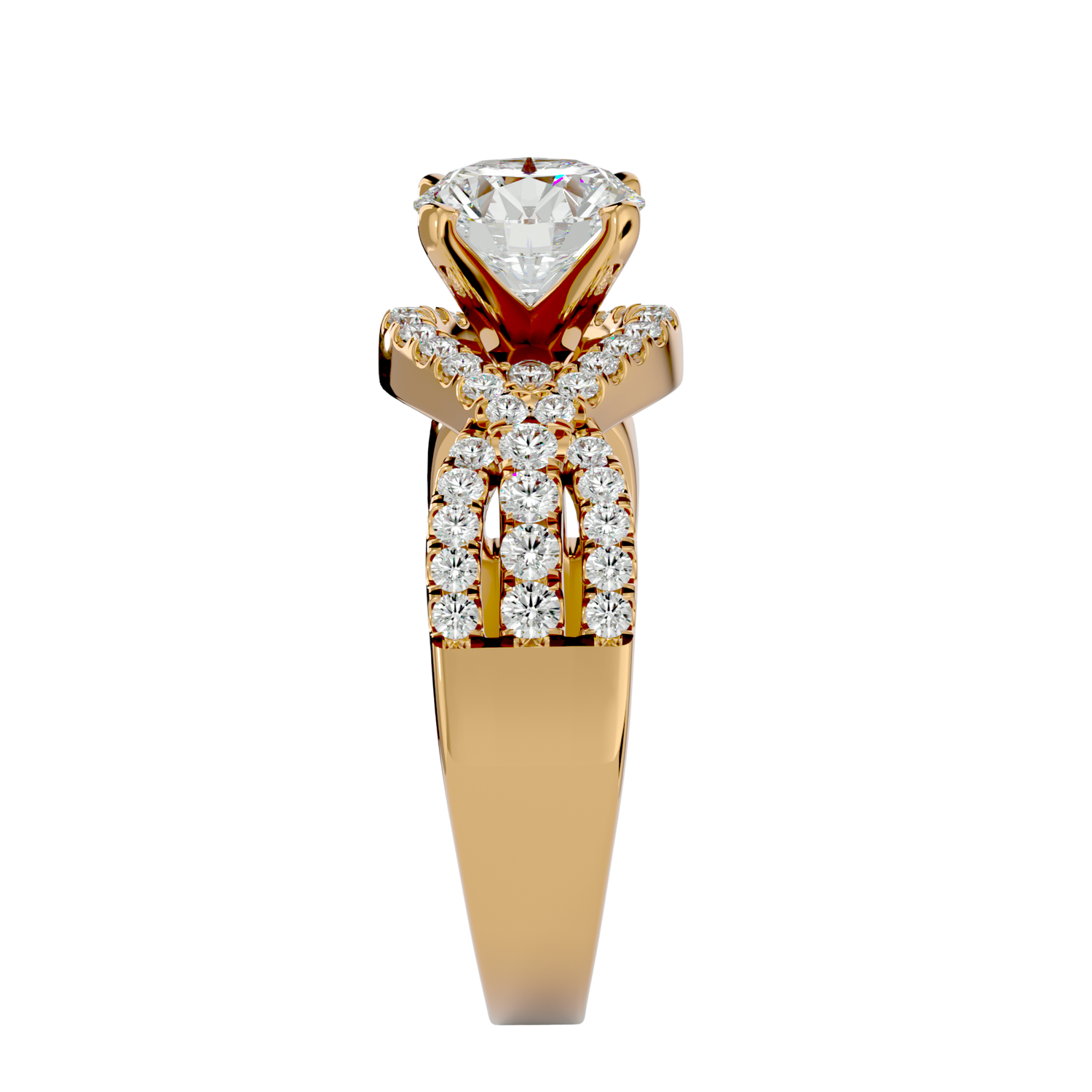 Beatrice Diamond Solitaire Ladies Ring