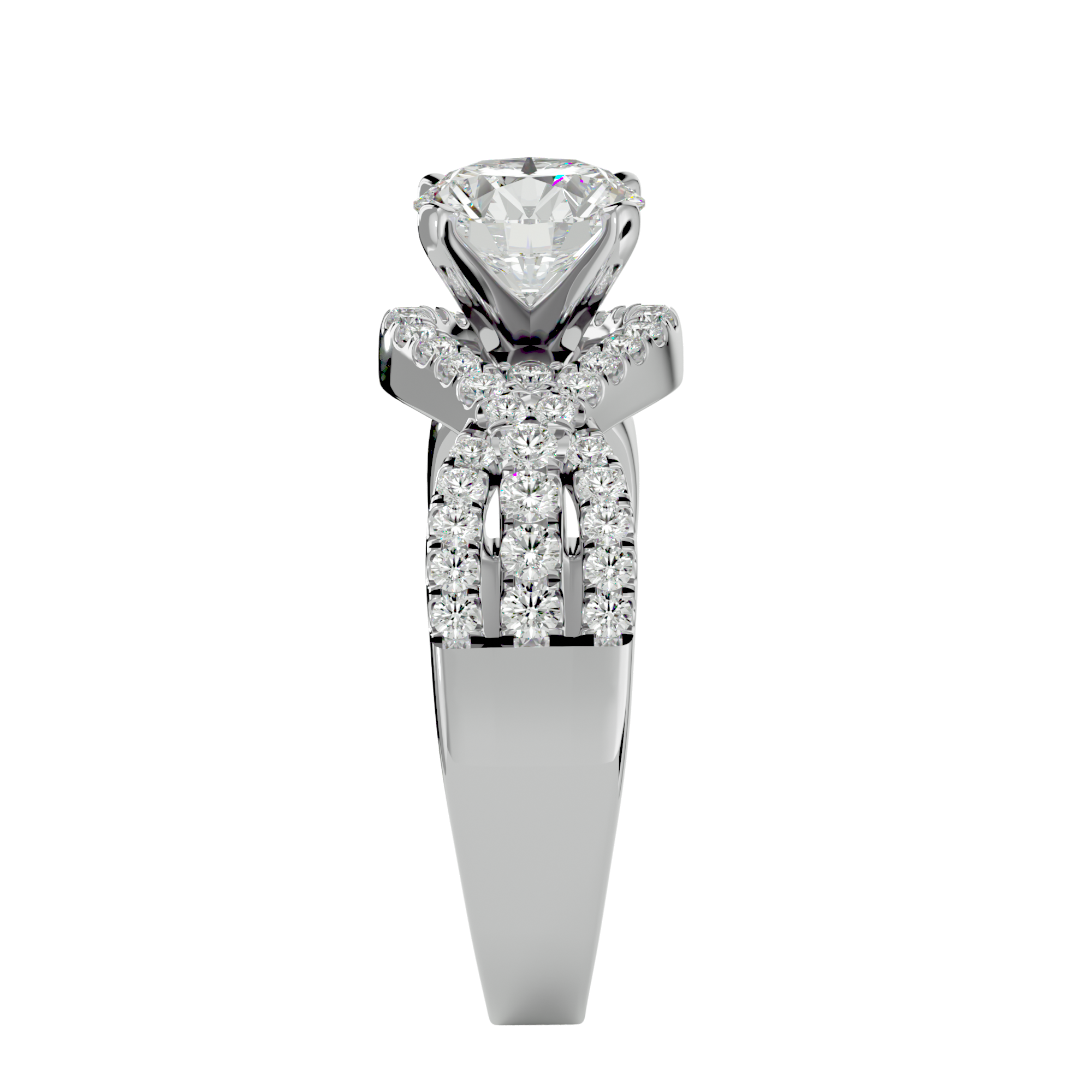 Beatrice Diamond Solitaire Ladies Ring